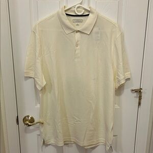 Club Room Off-White Polo Shirt